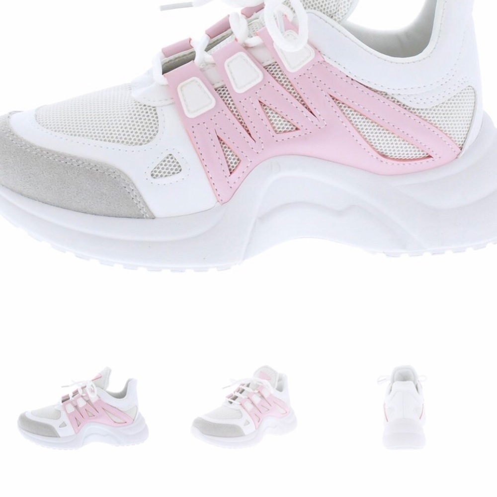 Pastel Pink sneakers